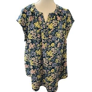 41 HAWTHORN
Floral Print Blouse · Size 2X